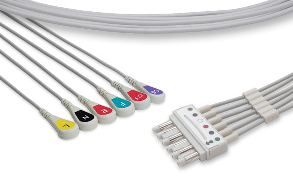 Spacelabs Compatible ECG Leadwire